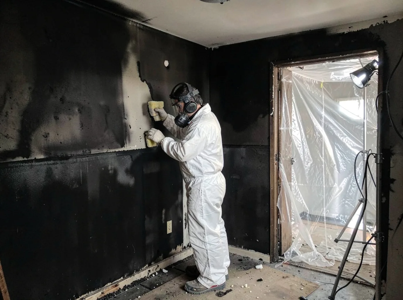 Fire Damage Restoration company in Whitehall, MI